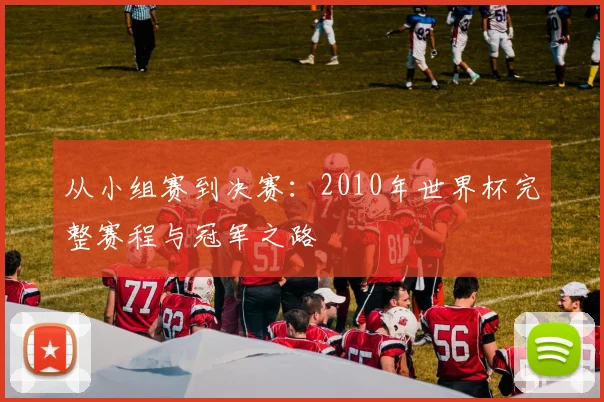 从小组赛到决赛：2010年世界杯完整赛程与冠军之路